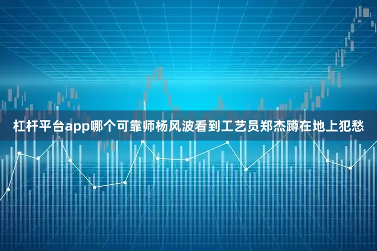 杠杆平台app哪个可靠师杨风波看到工艺员郑杰蹲在地上犯愁