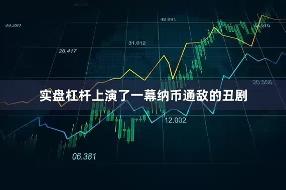 实盘杠杆上演了一幕纳币通敌的丑剧